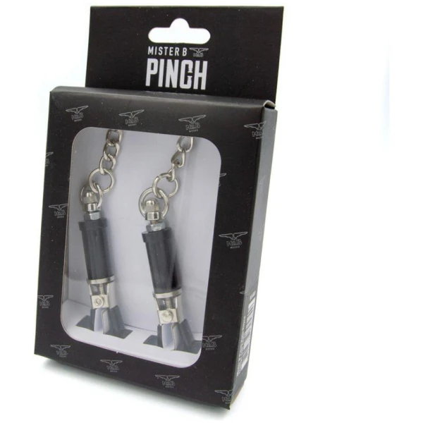 Mister B Pinch Rolls Royce Clamps with Chain - Bilde 3