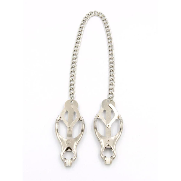 Mister B Pinch Japanese Clover Clamps with Chain