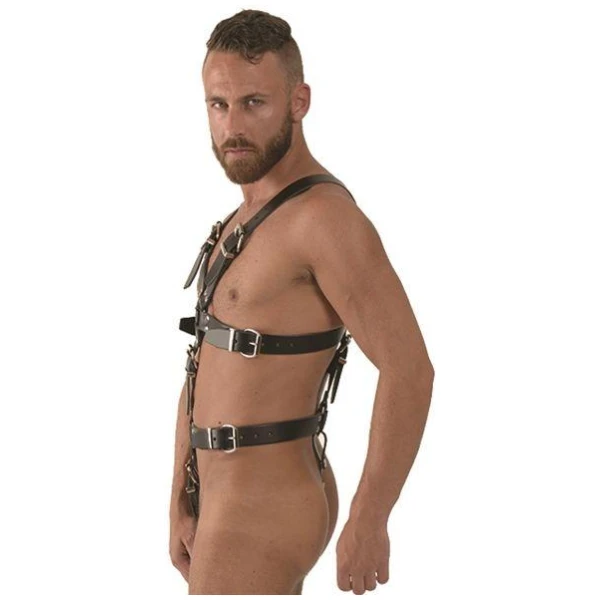 Mister B Leather Master Harness - Bilde 2