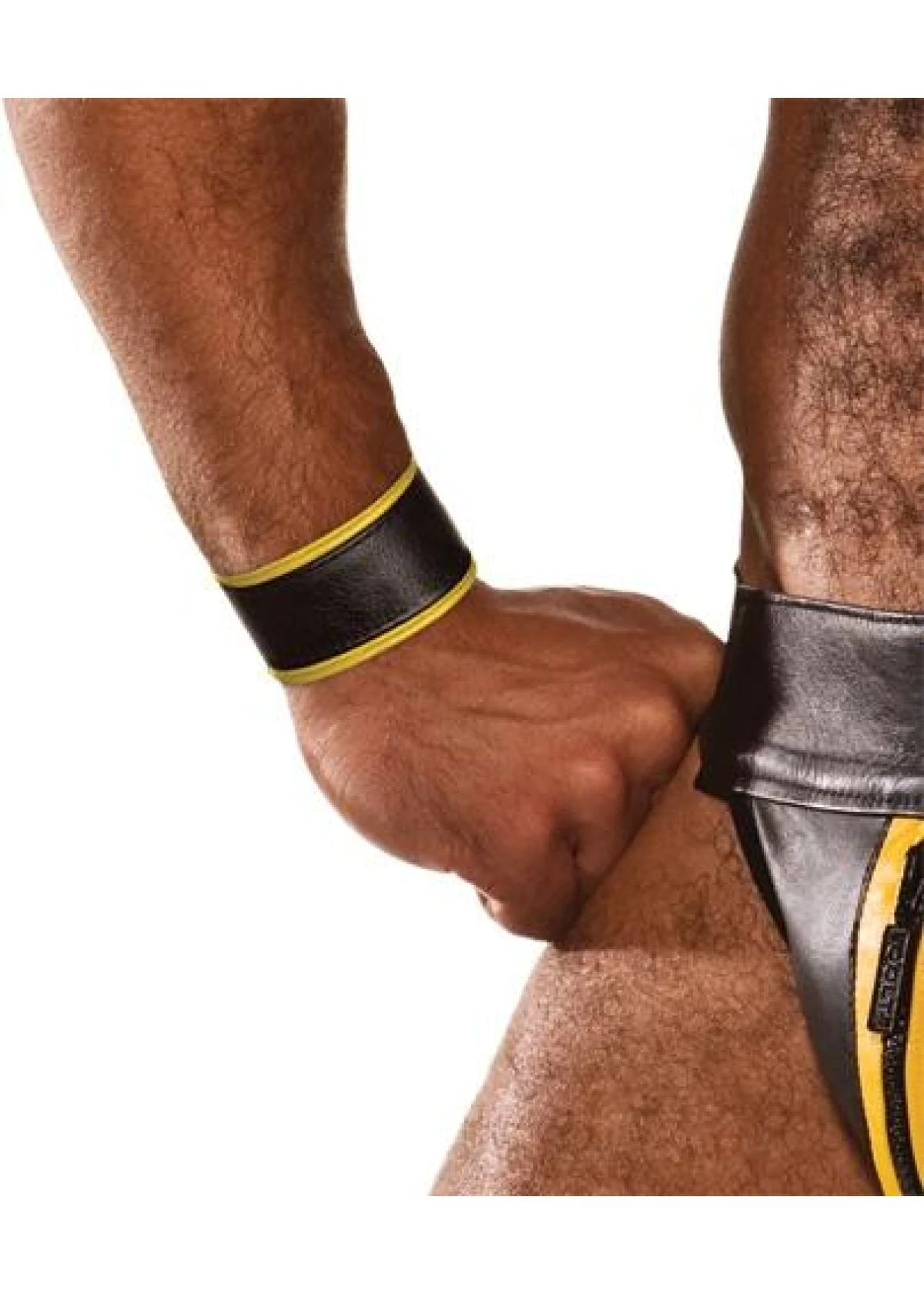 COLT Wristband Black-Yellow