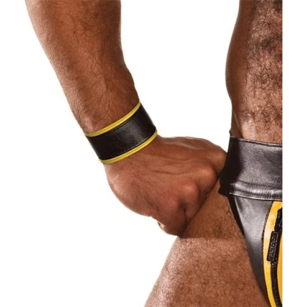 COLT Wristband Black-Yellow