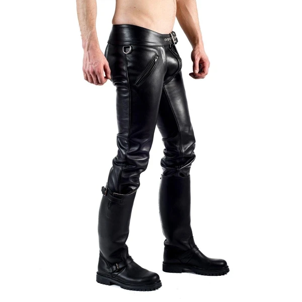 Mister B Leather Convertible Jeans - Bilde 3