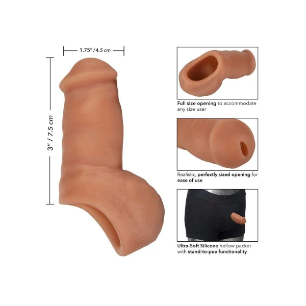 Packer Gear Ultra Soft Silicone STP 3 inch Brown - Bilde 5