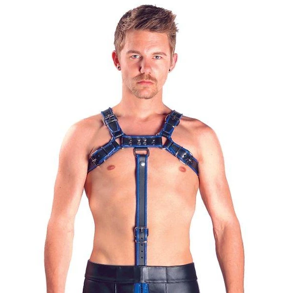 Mister B Leather Extension Strap Blue