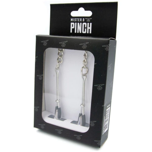Mister B Pinch Tweezer Clamps with Chain - Bilde 3