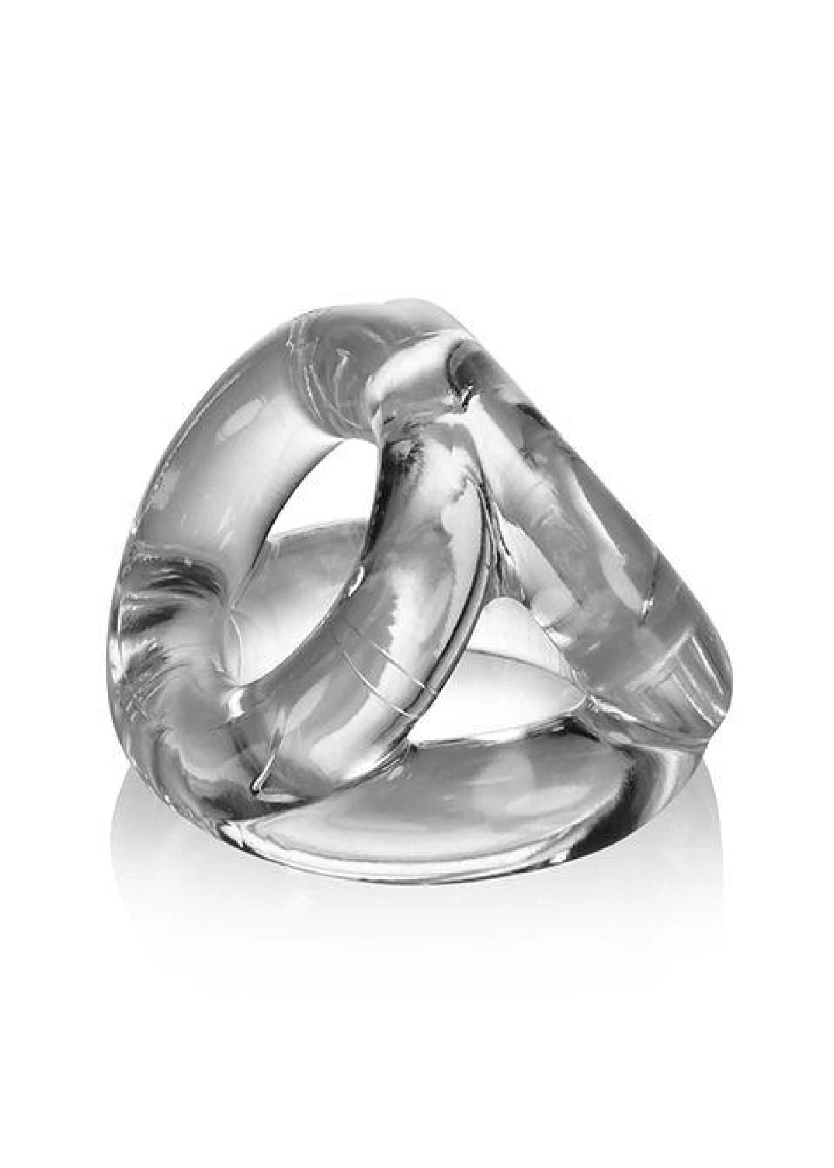 Oxballs Tri-Sport Cocksling Clear