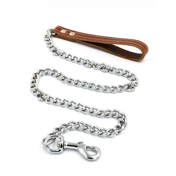 Mister B Dog Leash Chain Brown