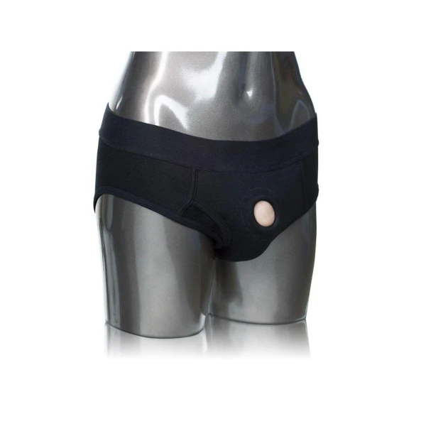 Packer Gear Black Brief Harness