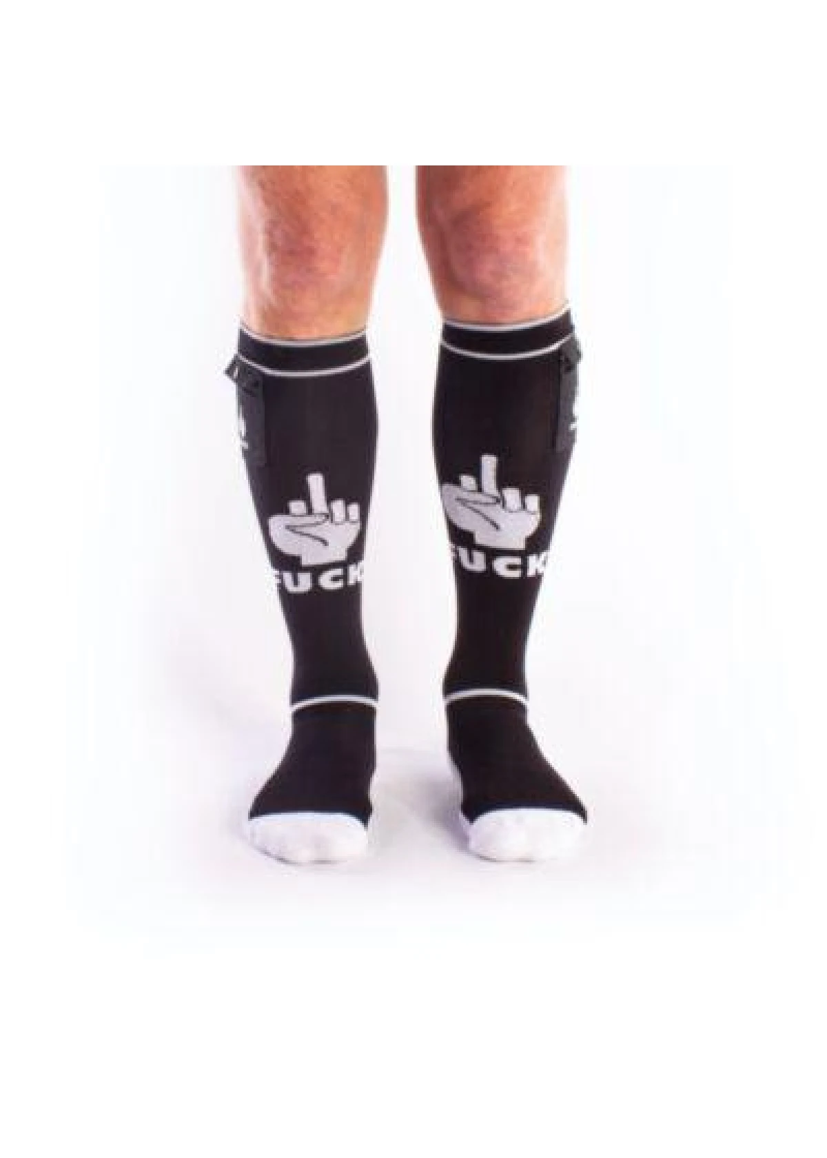 BRUTUS FXXX Party Socks w. Pockets Black / White