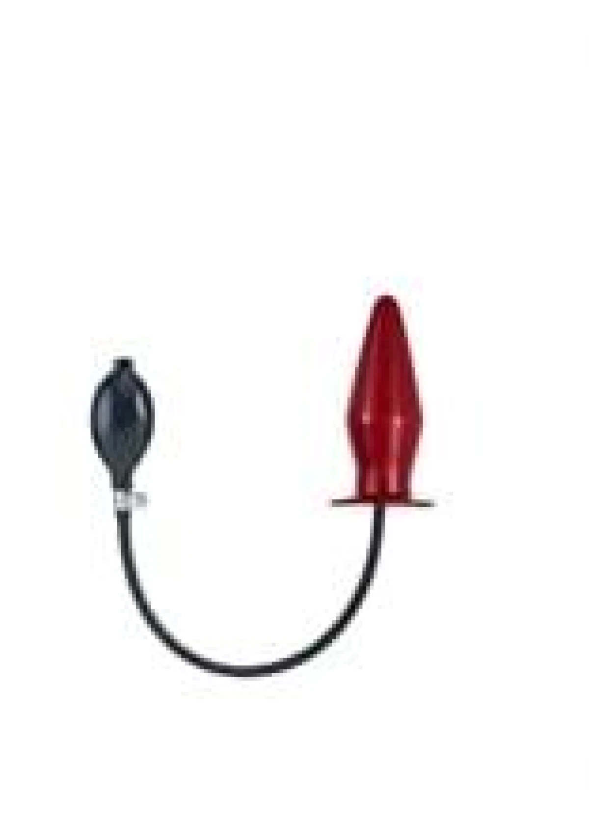 Inflatable Butt Plug Rød XL Soft