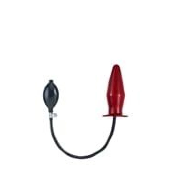 Inflatable Butt Plug Rød XL Soft