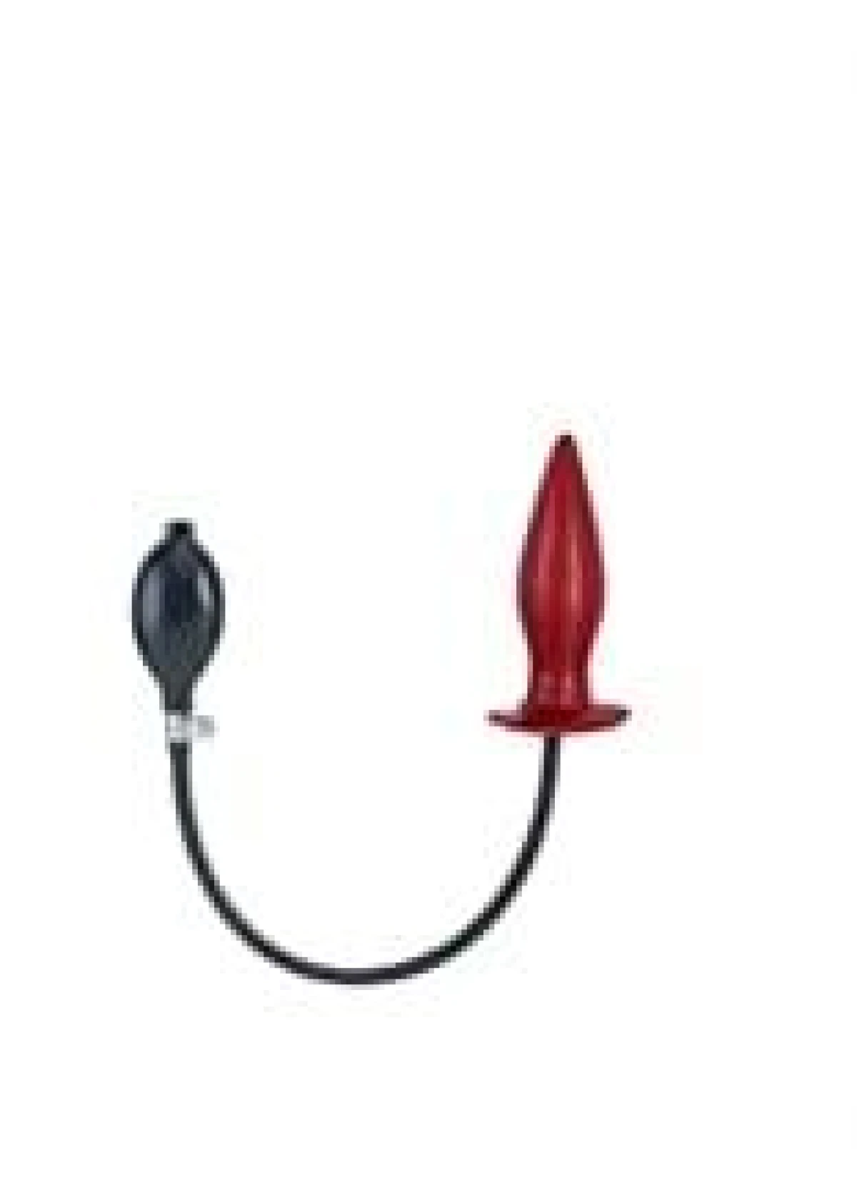 Inflatable Butt Plug Rød M Soft