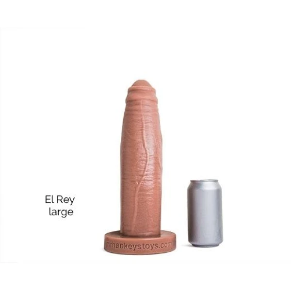 Hankey's Toys El Rey Dildo XL Solbrun