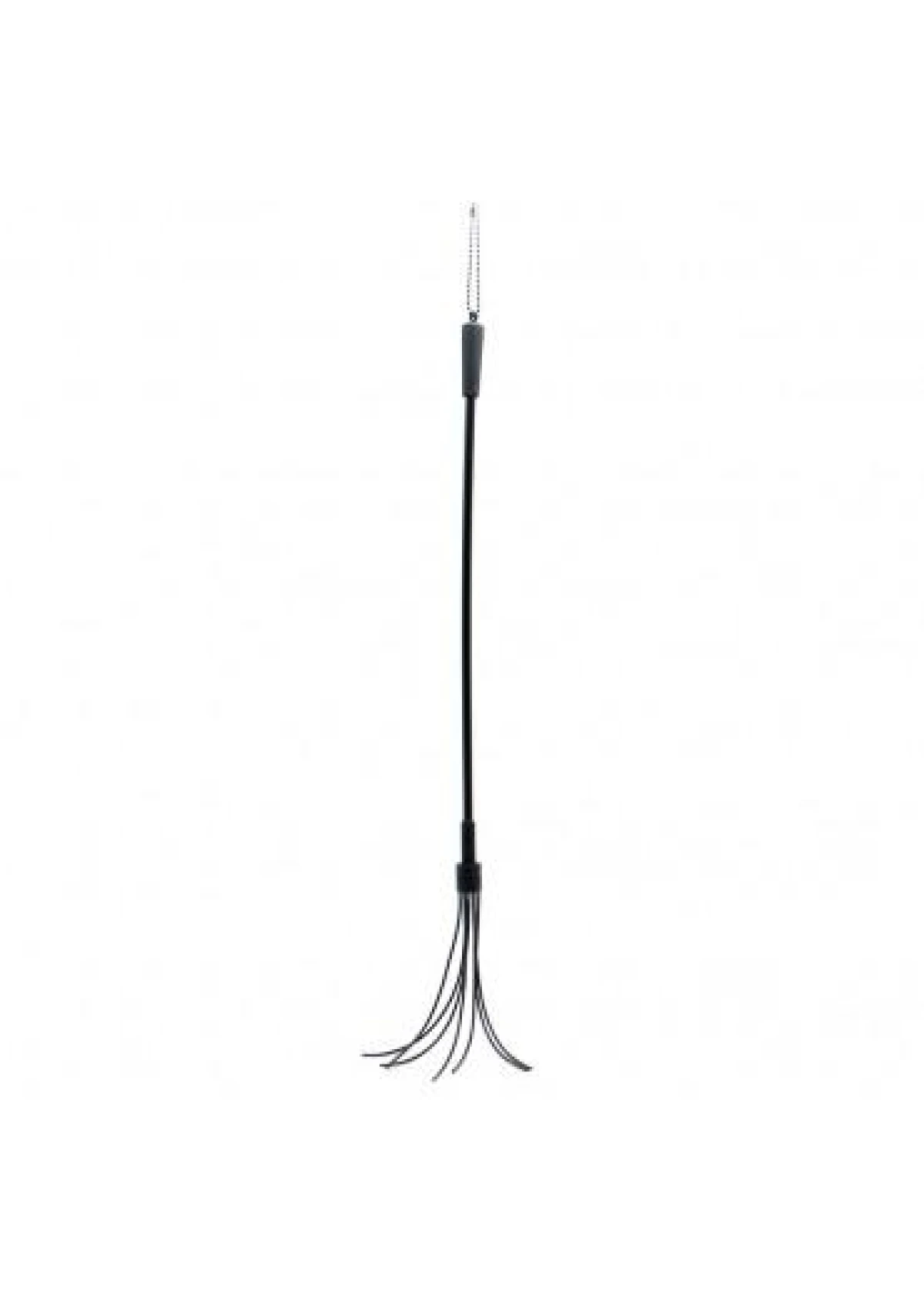 Riding Crop with 7 Strings (50 cm) - Black