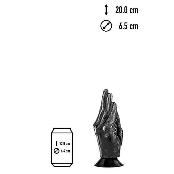All Black Otto Dildo - Bilde 2