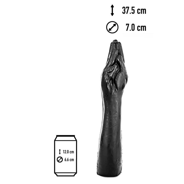 All Black Wolfgang Dildo - Bilde 2