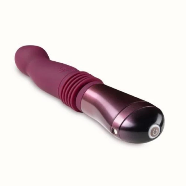 Temptasia - Trixie Thrusting Dildo - Wine Red - Bilde 2