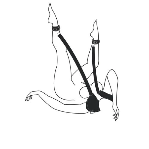 Pillow & Ankle Cuffs Leg Position Strap - Bilde 5