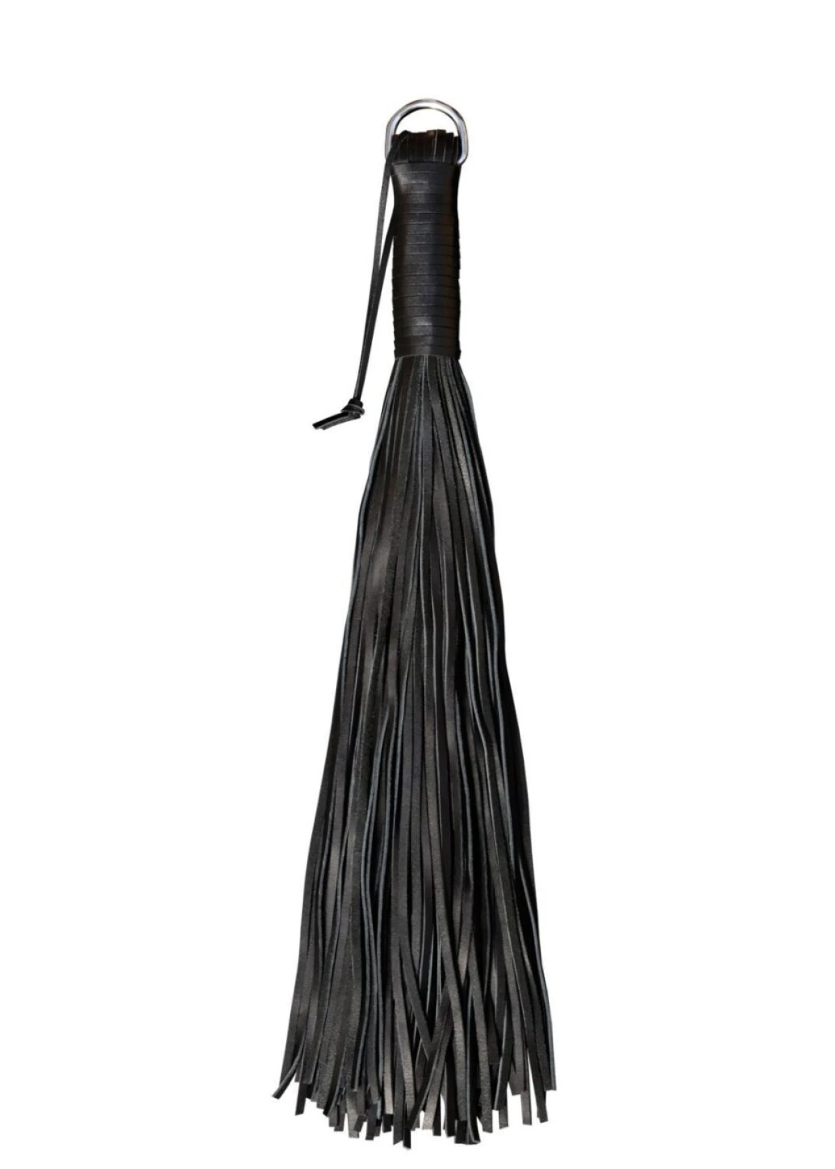 Leather Black Whip Soft - 100 Strings