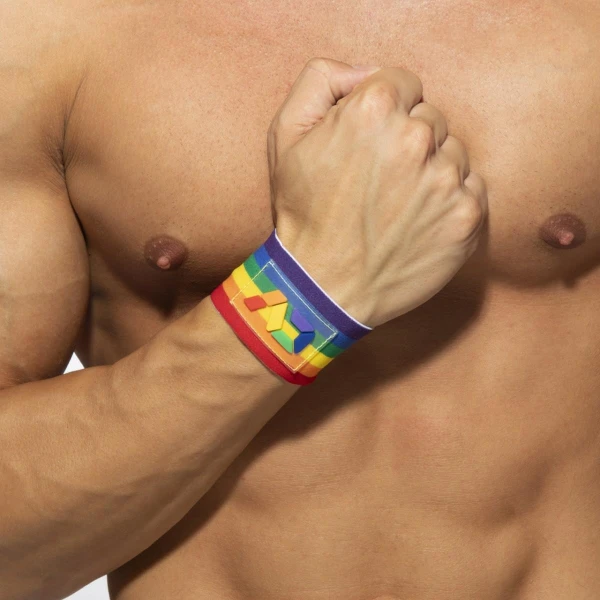 AD RAINBOW THICK WRISTBAND - Bilde 2