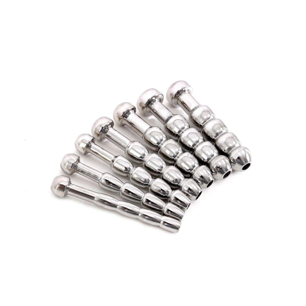 Urethral Trainer Kit 7 Holow Penisplugs - Bilde 2