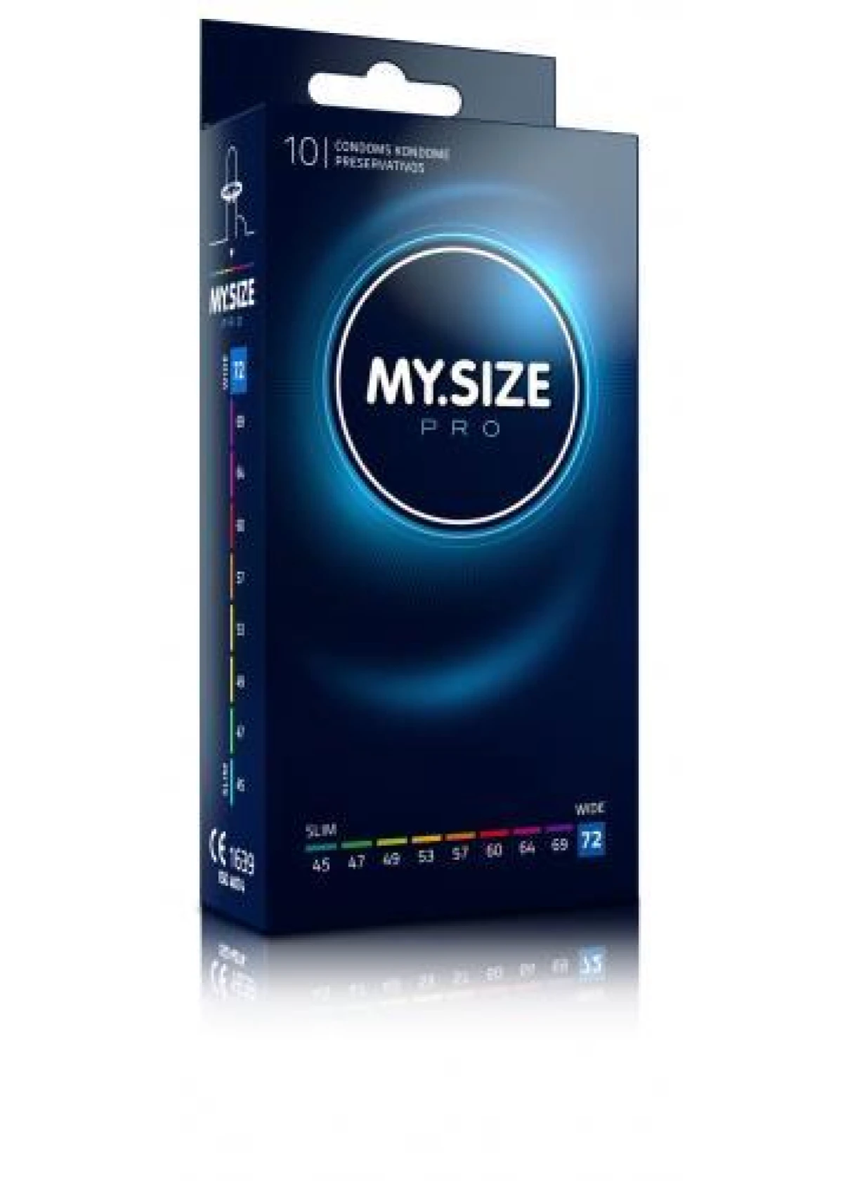 MY.SIZE Pro 72 mm - 10 pieces