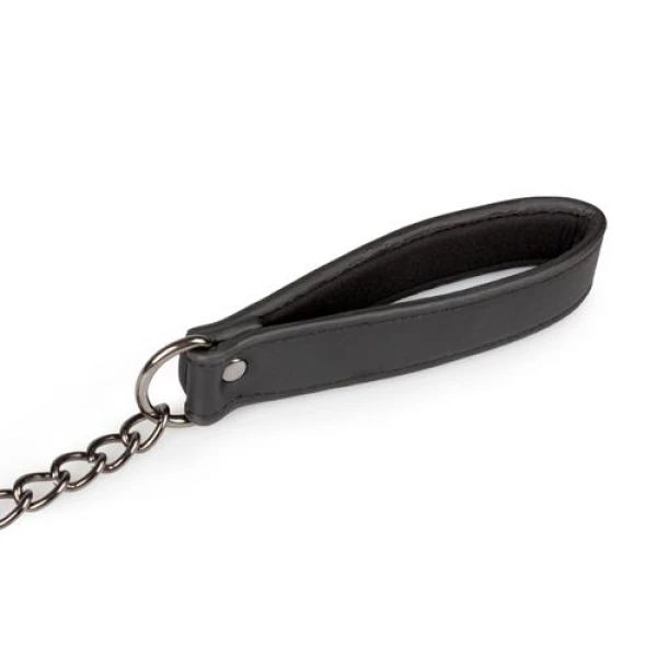 Fetish collar with leash - Bilde 4