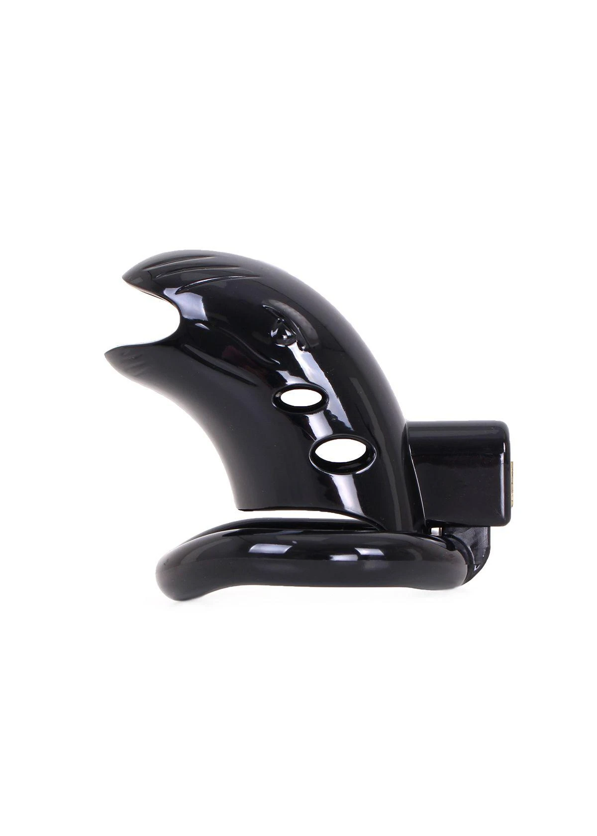 Plastic Chastity Cage Black