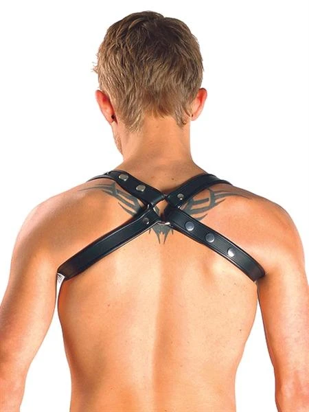 Mister B Leather Sling Harness Premium Black - Bilde 2