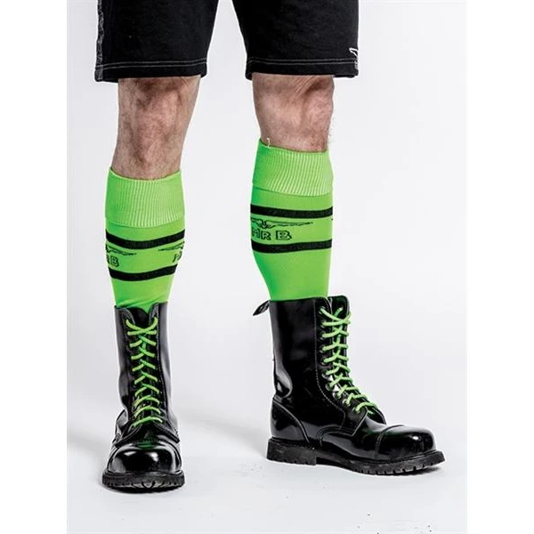 Mister B Shoe Laces Neon Green