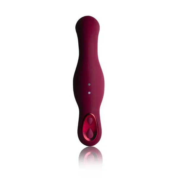 Rocks-Off - Ruby Glow Rosa - Sit-on Vibrator with Remote Control - Red - Bilde 3