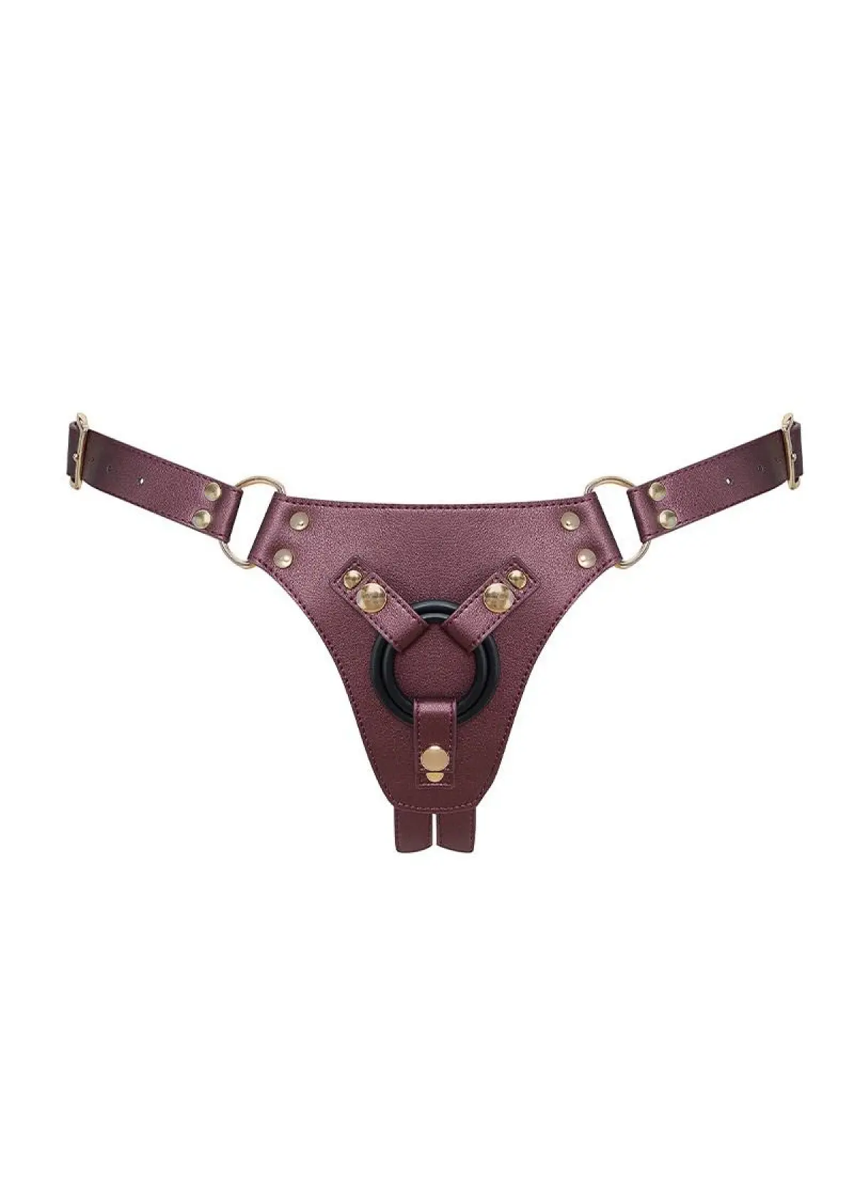 Strap-On-Me - Harnais Simili Generous - Aubergine