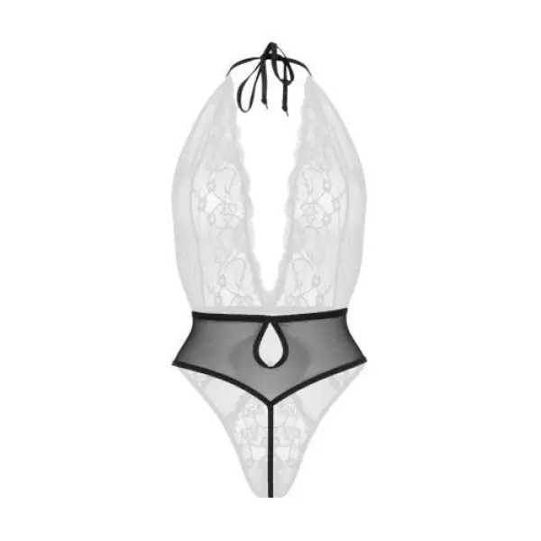 Open Crotch Halter Teddy Dina - Bilde 7