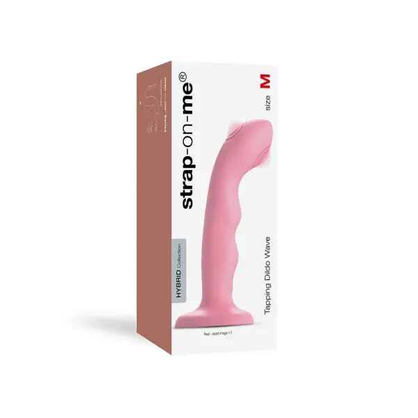 Strap-On-Me - Tapping Dildo Wave - Rose Corail - Bilde 5