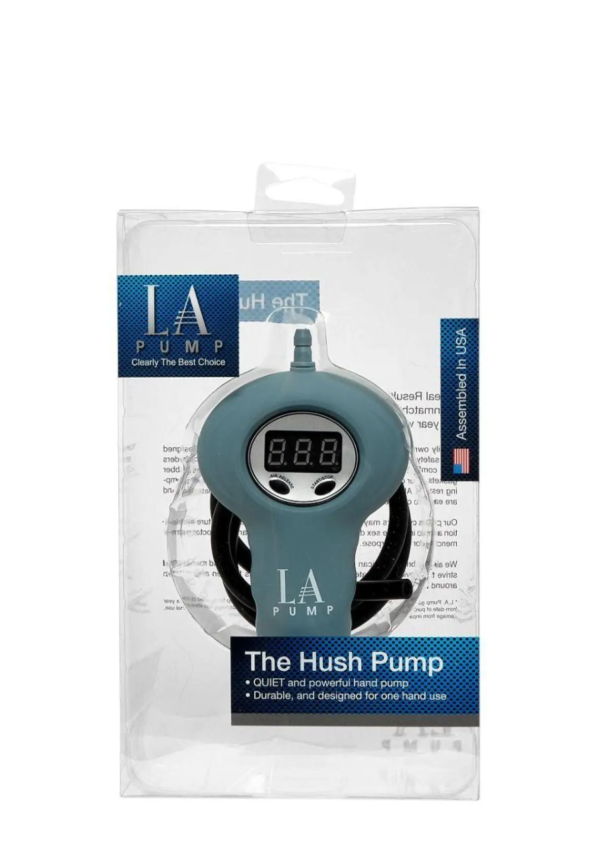 LA Pump Hush Portable Electric Hand Pump