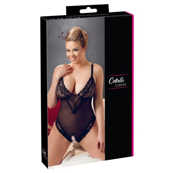 Curvy Crotchless Mesh Body - Bilde 3