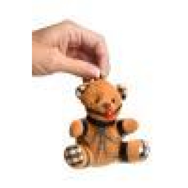 Gagged Teddy Bear Keychain - Bilde 2