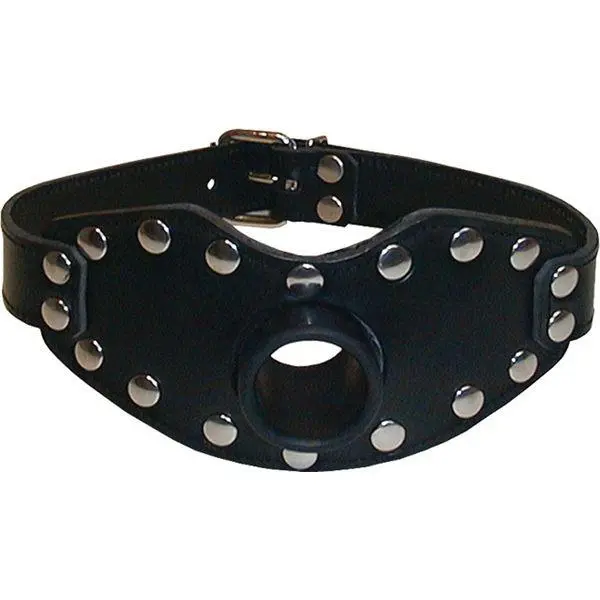 Mister B Leather Strap-On Piss Gag - Bilde 4