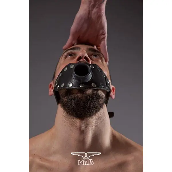 Mister B Leather Strap-On Piss Gag - Bilde 2