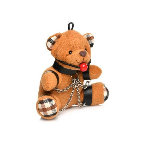 Gagged Teddy Bear Keychain - Bilde 4