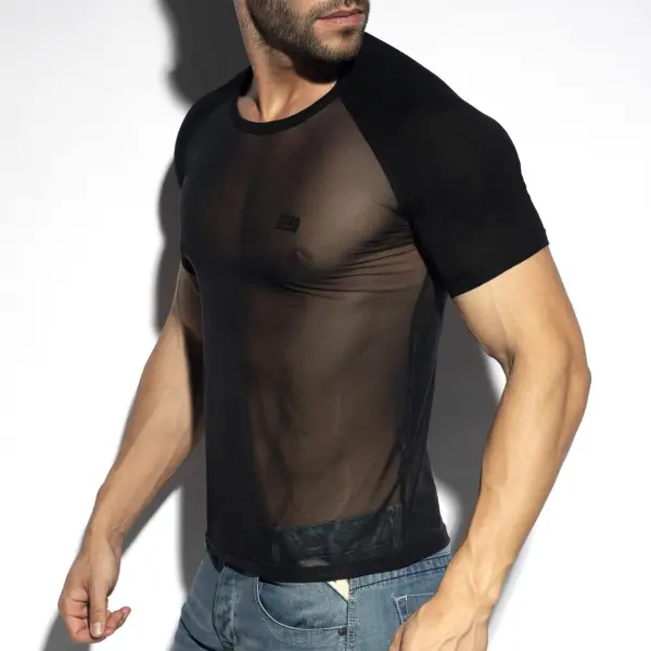 RANGLAN NET T-SHIRT - Bilde 2