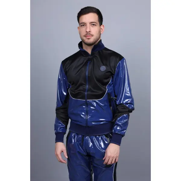 PVC 24 Tracksuit Jacket - Blue