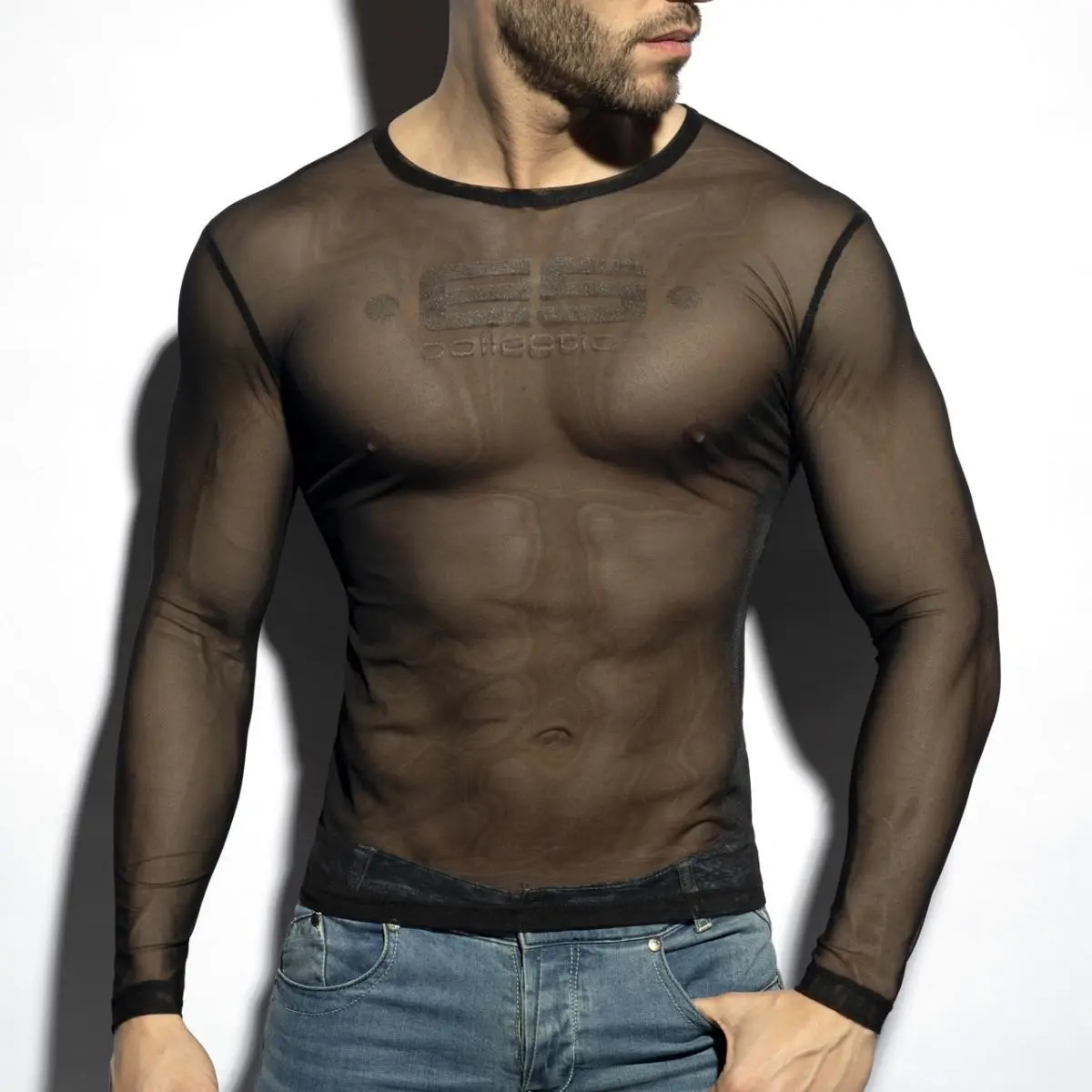 NET LONG SLEEVES T-SHIRT - Bilde 3