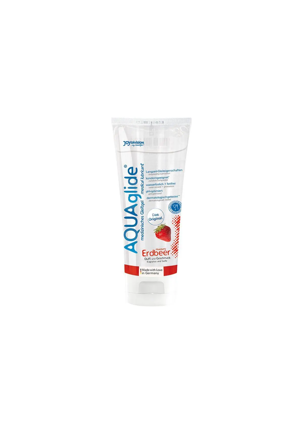 AQUAglide Jordbær 100 ml