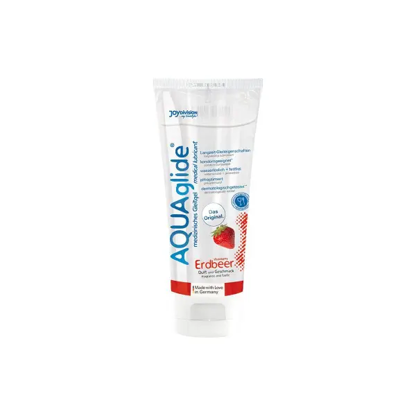 AQUAglide Jordbær 100 ml