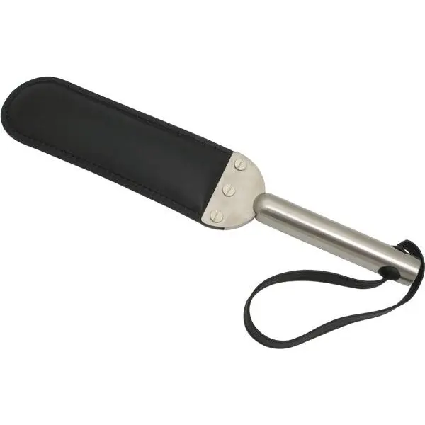 Mister B Iron Leather Paddle - Padded - S