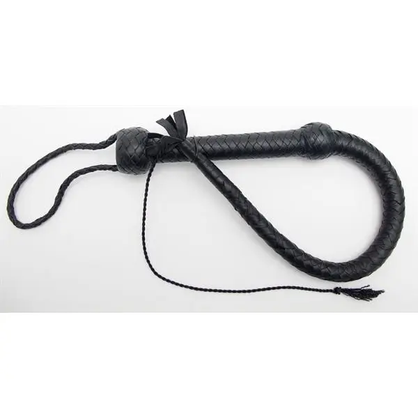 Mister B Leather Bullwhip with Nylon Tip 2 Ft