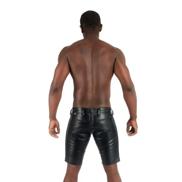 Mister B Leather FXXXer Shorts - Black - Bilde 3