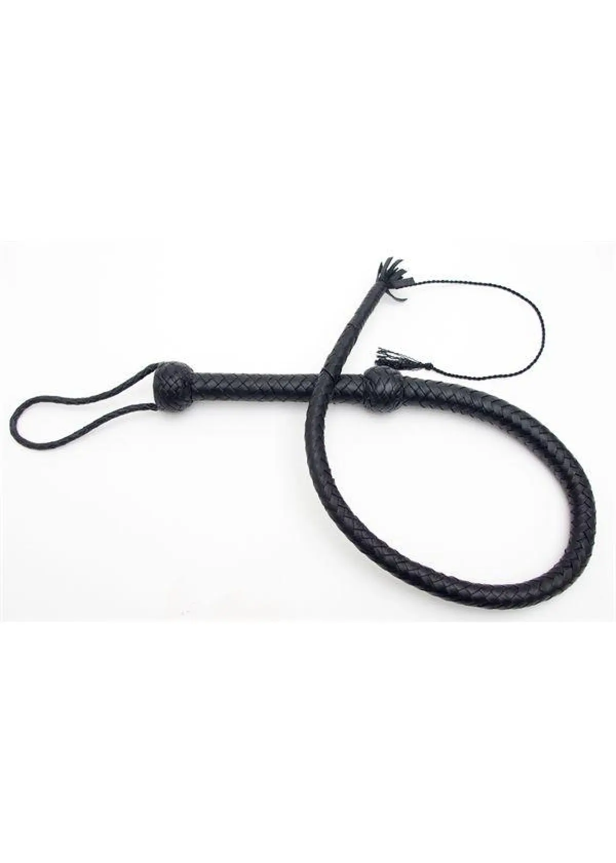 Mister B Leather Bullwhip with Nylon Tip 3 Ft