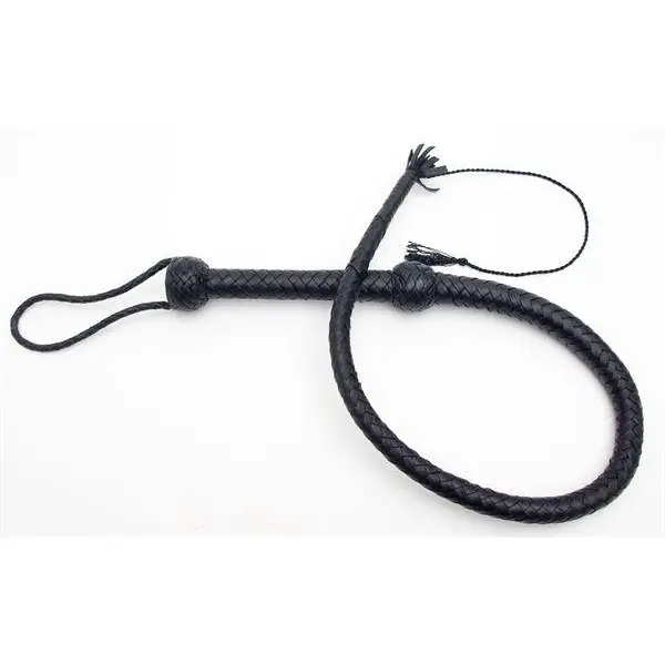 Mister B Leather Bullwhip with Nylon Tip 3 Ft